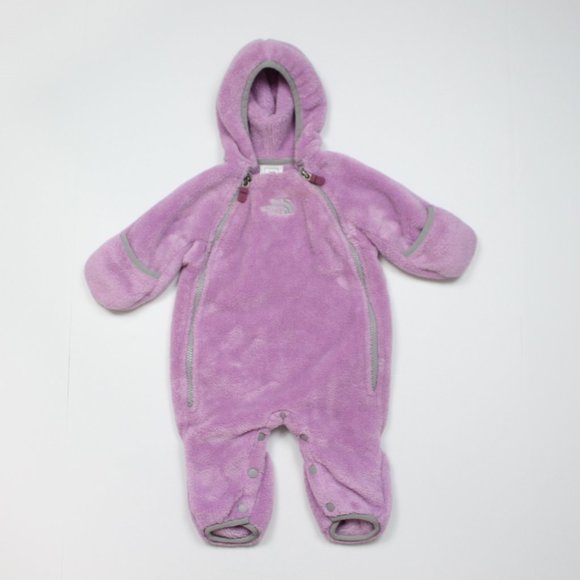 north face fleece bunting suit